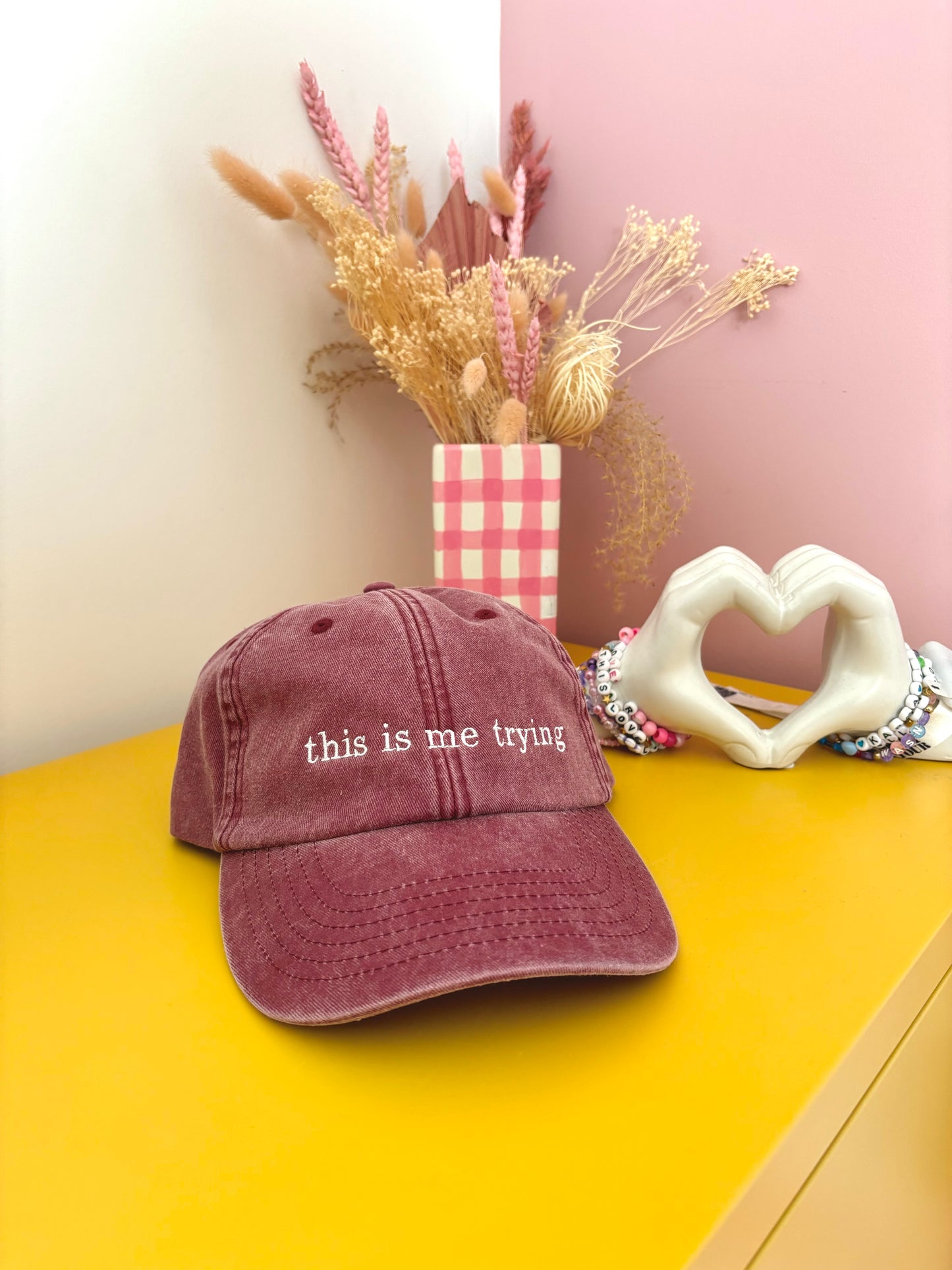 This Is Me Trying Dad Cap