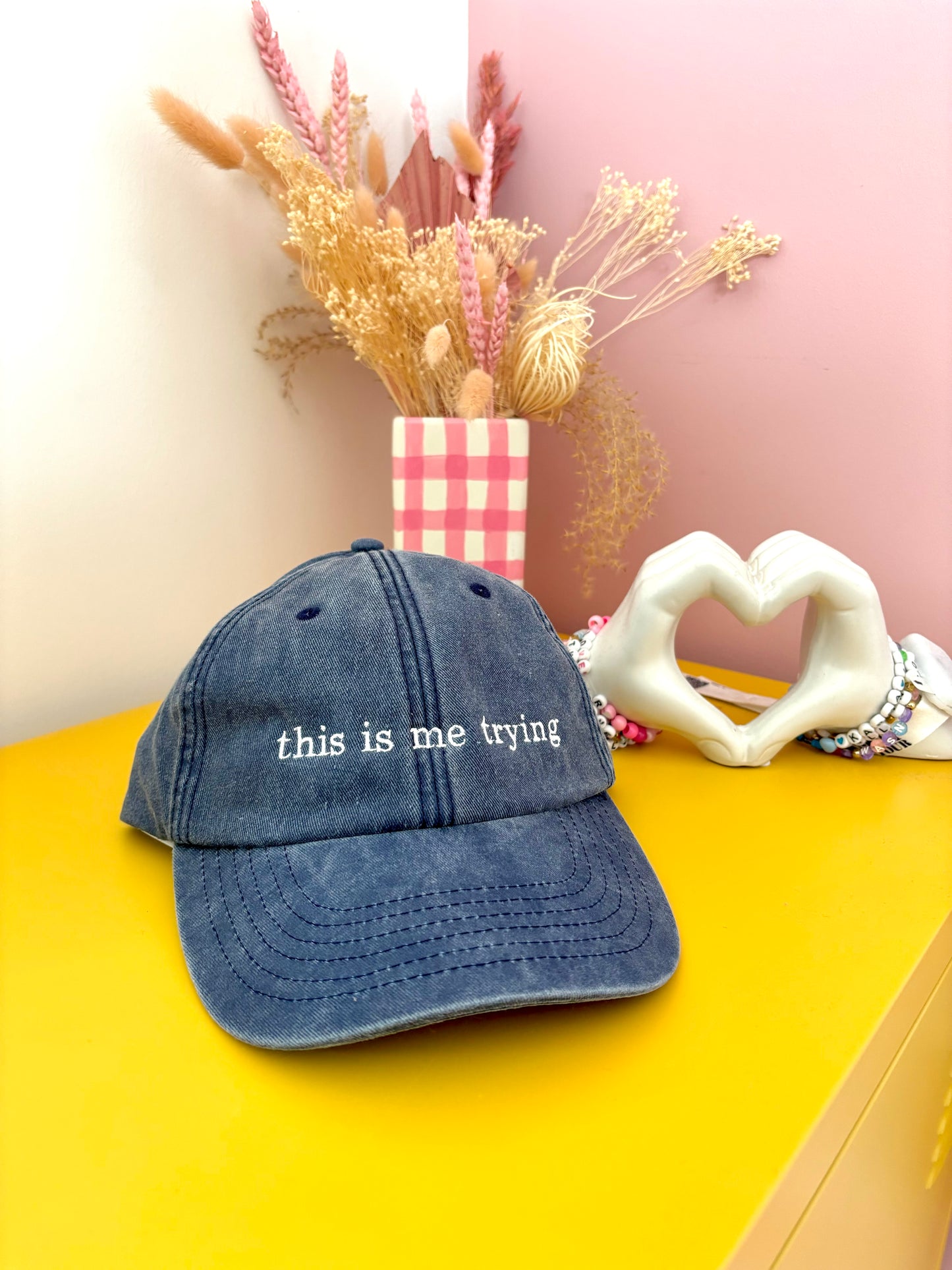 This Is Me Trying Dad Cap